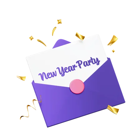 New Year 3 D Illustrations 3D Icon