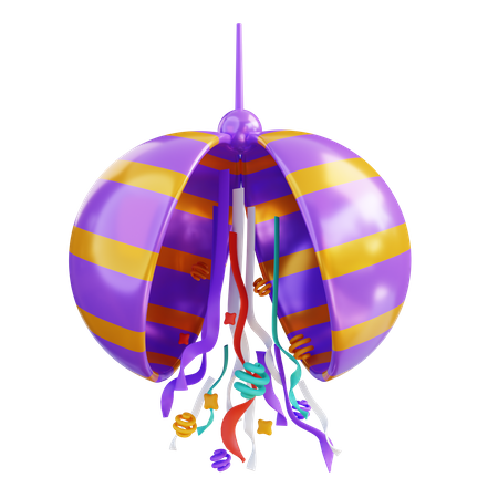 New Year Ornament 3D Icon