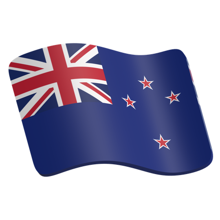 New Zealand  3D Icon