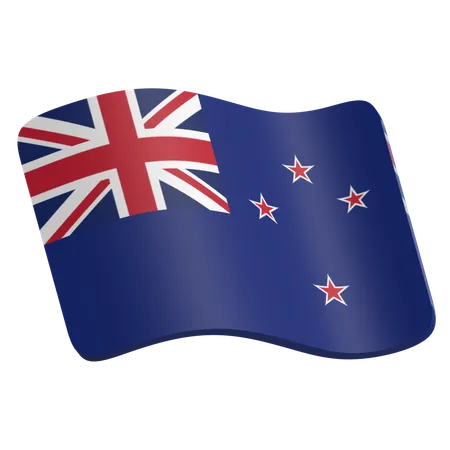 New Zealand  3D Icon