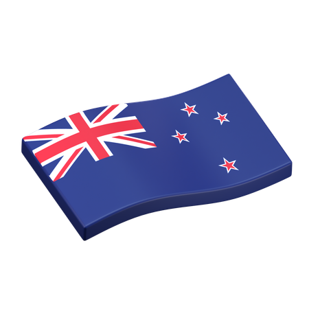 New Zealand  3D Icon