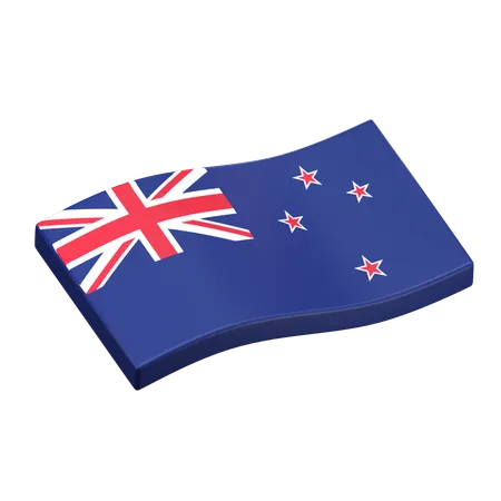 New Zealand  3D Icon