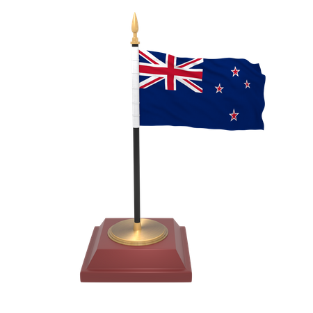 New Zealand flag  3D Icon