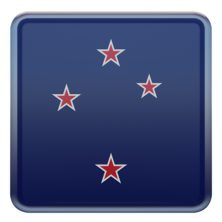New Zealand Flag 3D Illustration
