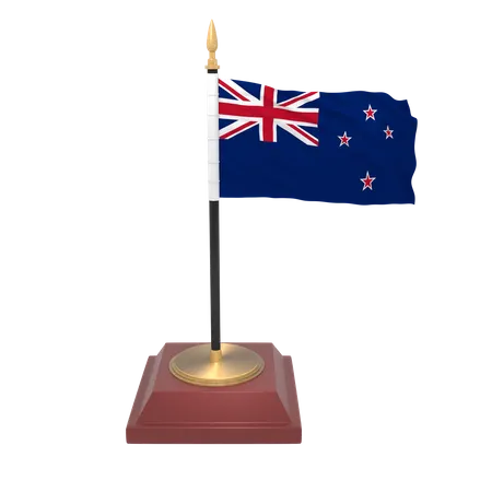 New Zealand flag  3D Icon