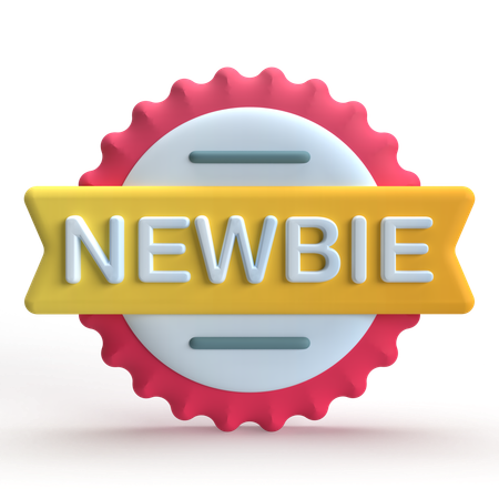 Newbie  3D Icon