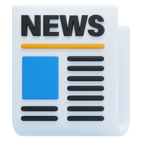 NEWS  3D Icon