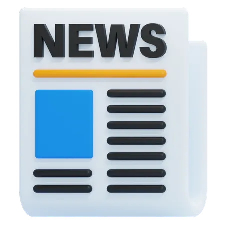 NEWS  3D Icon