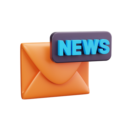 News  3D Icon