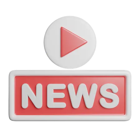 News  3D Icon