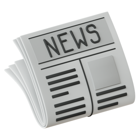 News  3D Icon