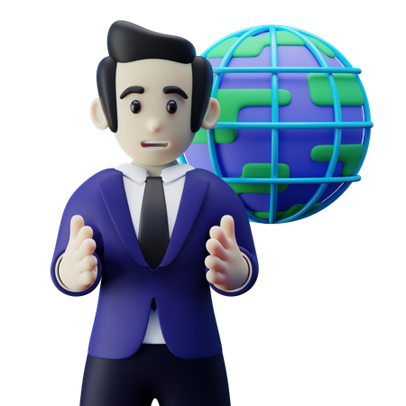 News Anchor  3D Icon
