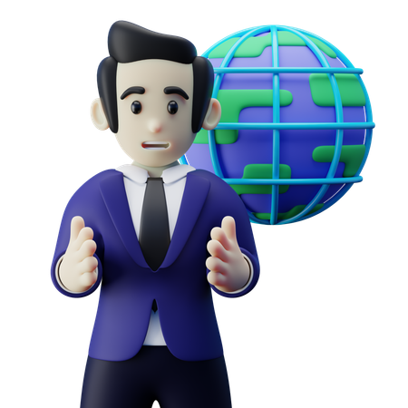 News Anchor  3D Icon