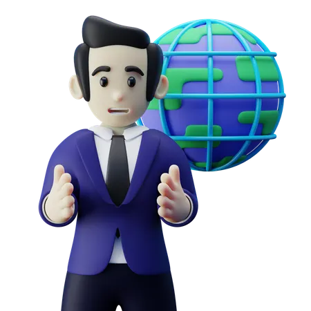 News Anchor  3D Icon