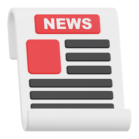 News Letter  3D Icon