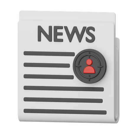 News Paper  3D Icon