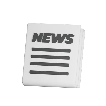 News Paper  3D Icon