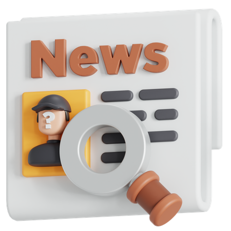 News Wanted  3D Icon