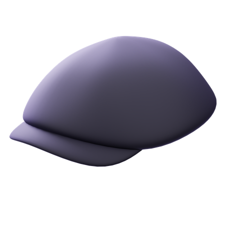 Newsboy Cap  3D Icon