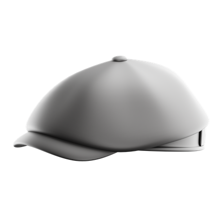 Newsboy Cap  3D Icon