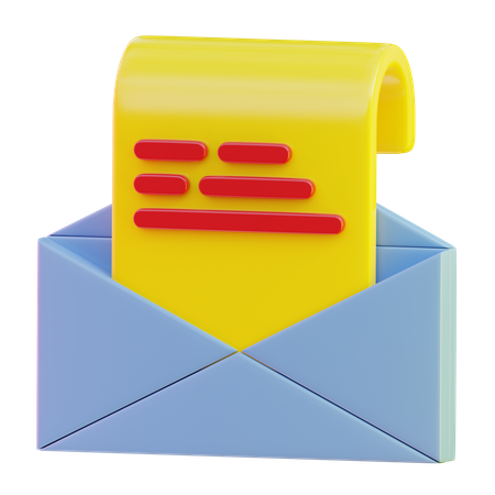 Newsletter  3D Icon