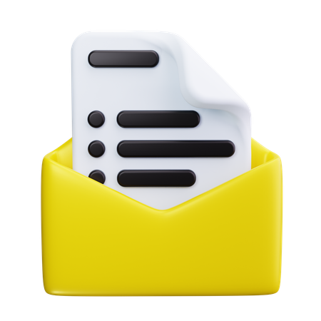 Newsletter  3D Icon