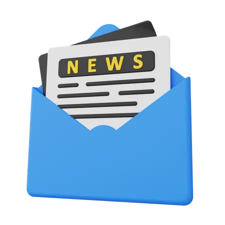 Newsletter  3D Icon