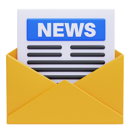 Newsletter  3D Icon