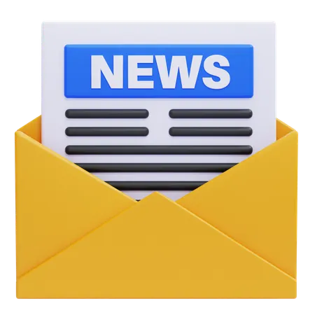 Newsletter  3D Icon