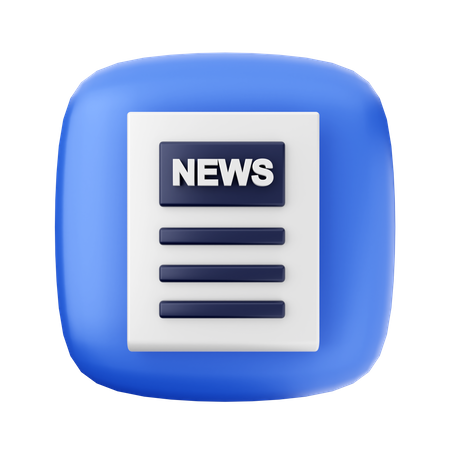 Newsletter  3D Icon