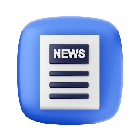 Newsletter  3D Icon