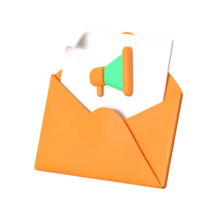 Abonnez-vous à la newsletter  3D Icon