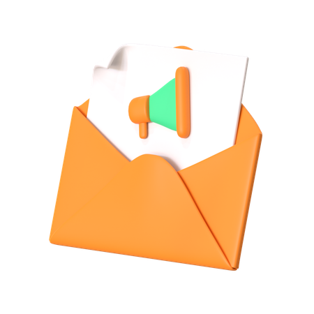 Inscreva-se na Newsletter  3D Icon