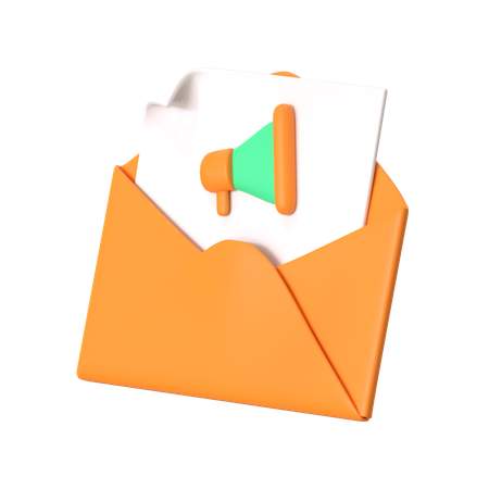 Newsletter Subscribe  3D Icon