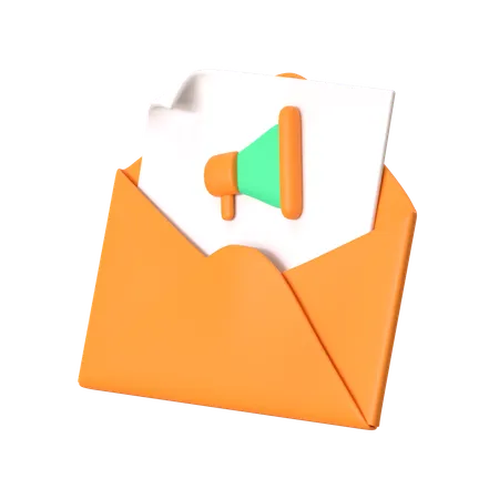Newsletter Subscribe  3D Icon