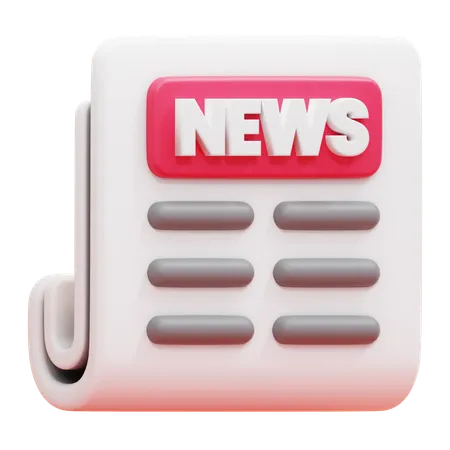 NEWSPAPER  3D Icon