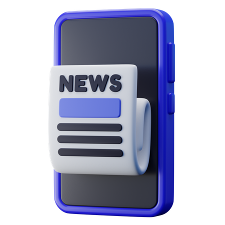 Newspaper  3D Icon