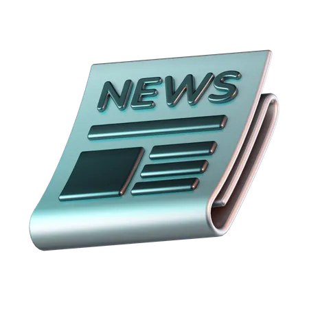 Newspaper  3D Icon