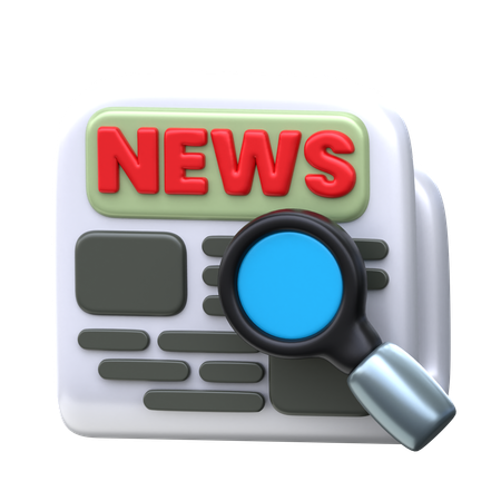 Newspaper  3D Icon