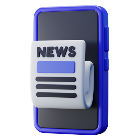 Newspaper  3D Icon