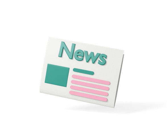 Newspaper  3D Icon