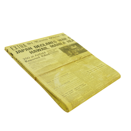 Newspaper 3D Illustration