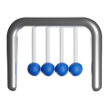 Newton Cradle  3D Icon