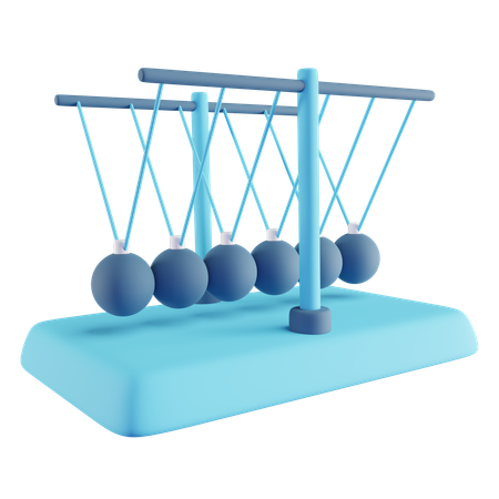 Newton Cradle  3D Icon