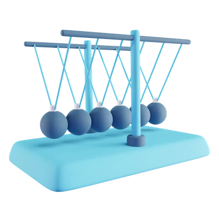 Newton Cradle  3D Icon