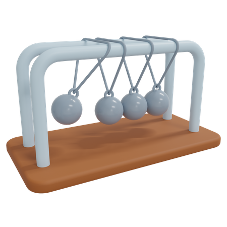 Newton Cradle  3D Icon