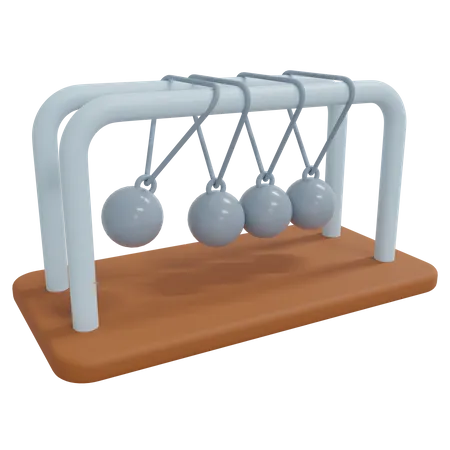 Newton Cradle  3D Icon