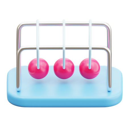 Newton Cradle  3D Icon