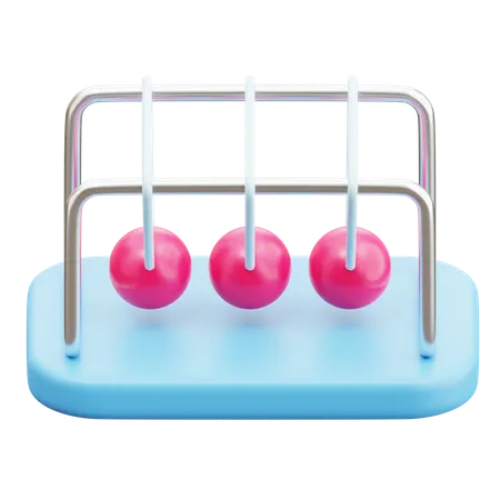 Newton Cradle  3D Icon