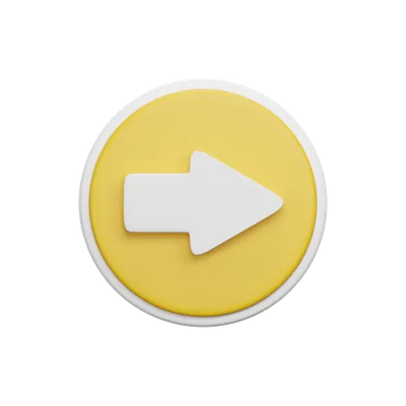 Next Button  3D Icon